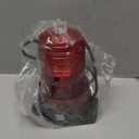 WOWTOU Roof Top Magnetic LED Red Strobe Beacon for Volunteer Firefighter Vehicles Police Cars Fire Trucks Forklift POV, 12V 24V Safety Warning Flasher Emergency Flashing Lights