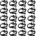 Retevis Volume Adjustment Controls Walkie Talkie Earpiece with Mic, Coil Tube, for RT22 RT68 RT21 H-777 H777H, Compatible with Pxton, Baofeng, Kenwood Two Way Radio, 2 Way Radio Earpiece(20 Pack)