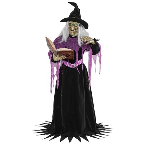 COLLECTIVE HOME Halloween 6 Ft Standing Animatronic (Witch)
