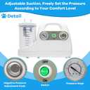 1000ML Portable Veterinary Suction Machine for Home Use 110V Vacuum Device