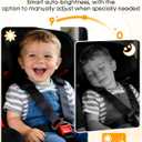 Dual Baby Car Camera HD 1080P: 3 Mins Easy Setup 7-Inch Recording Monitor Backseat Camera for 2 Kids with Clear Night Vision - USB Powered