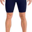 Roadbox Men's Compression Shorts, Performance Running Spandex Shorts, Workout Athletic Underwear Base Layer for Sports Gym (L)