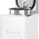 3L Stainless Steel Warm Mist Humidifier with Easy Clean and Warm Steam Function, Healthy Air Mist Humidifiers for Bedroom Living Room, with Sleep Mode and Auto-off Setting