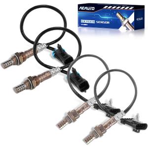 234-4012 234-4018 Oxygen Sensor O2 Sensor Compatiable with Chevy Silverado 1500 Tahoe Suburban Express 1500 Suburban, GMC Yukon XL Sierra Cadillac Escalade 2344012 SU187 250-24018 4 Pack