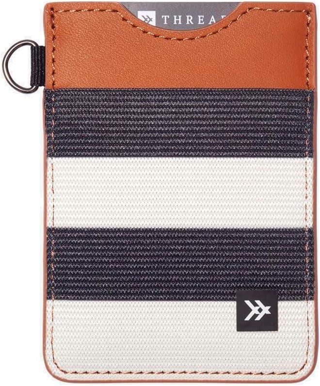 Thread Wallets Ultra Slim Minimalist Card Holder Wallet (Rugby)