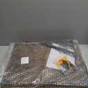 Tectocker-DOU 2 Pc Deep Floating Shelves ; Wall Mounted Hanging Shelves for Living Room, Kitchen, Office, Bathroom and Bedroom Decor; Storage and Display Shelf Set (Brown, 16W×12D)