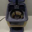 West Bend Timeless 12-Cup Programmable Coffee Maker with Brew Strength Selector for Hot and Iced Coffee, Includes 1-4 Cup Brew Option and Permanent Filter (Blue/Gold)