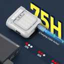 Smiling Shark LED Clip on Cap Light, Headlamp USB Rechargeable Waterproof with 2Type White and Red Light Compact&Portable With Motion Sensor for Camping Running Fishing, LED-Cap-Light-Hat-Rechargeable