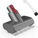 Mini Brush Head Tool Compatible with Dyson V7 V8 V10 V11 V15 Cordless Vacuum Cleaners, Vacuum Couth Mattress Upholstery Tool Head Replacement Vacuum Parts & Accessories