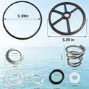 SPX0710 Spider Gasket Rebuild Kit 8-PCS Pool Sand Filters O-Ring Repair Set