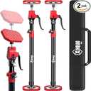 XINQIAO Cabinet Jacks for Installing Cabinets, Heavy Duty Third Hand Tools Adjustable Support Pole from 23.6 in to 45.3 in, 2 PCS