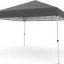 Canopy Tent, Garvee 12X12 FT Pop Up Canopy Outdoor Instant Tent Slant Legs with Carrying Bag, Portable Gazebo Shelter for Patio Deck Garden Beach - 10X10 FT Canopy Cover