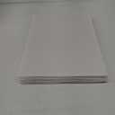 10 Pack 18'' x 12'' White Corrugated Plastic Sign Blank Board Double Sided for Garage Sale, Rent, Birthday Party, Guidepost Decorations