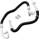 2PCS Engine Oil Cooler Lines Compatible with BMW E90 E91 E92 E93 335i 2008-2012, Replace For 17227567207 17227567208 17224542055 17227544567 17224542056