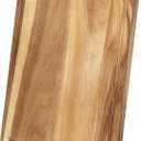 Acacia Wood Cutting Board, 18 x 12 x 1 Inches Thick Wood Charcuterie Cheese Board, Wooden Chopping Board with Deep Juice Groove and Handles, Pre-oiled Butcher Block for BBQ, Turkey, Meat
