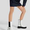 CELLENZ Women Chelsea Ankle Boots: 2.48 In Platform, Wide Width Comfortable Short Booties, 2025 Fall Winter Fashion Boot for Daywear, Work, Office, Weekend, Vacation, Travel