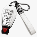 Key Fob Cover with Keychain for Dodge Ram for Chrysler Grand Caravan Charger Challenger Durango Journey Magnum