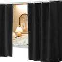 Hoce Bottom Blackout Bunk Bed Curtains Home Dorm Privacy Canopy Single Twin Bunk Bed Tents Drapes (2 Panel)