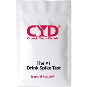 Check Your Drink. Avoid Drink Spiking. Detect GHB or KETA Using The Personal Test Strips. 5 Test Strips - 1 Pouch Contains 5 Test Strips