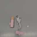 Pink Wireless Lavalier Microphone for iPhone - Plug Play Clip on Shirt Lapel Mini Mic for TikTok YouTube Facebook Live Stream Vlog Video Recording -No Need App/Bluetooth