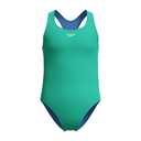 Speedo Girl's Swimsuit One Piece Closed Racerback, 6