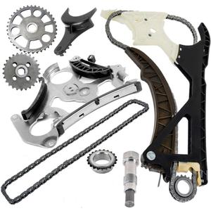 Timing Chain Kit with Oil Pump Gear 11317523884 Fits for 2006-UP 335i 435i M2 M3 M4 N51 N52 N54 N55 528 530 X3 X4 X5 X6 Z4 3.0L Repalce OE 11317523884 11417516128