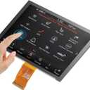 8.4" Uconnect Touch Screen 4C UAQ LCD Monitor Radio Navigation Compatible for Jeep Dodge RAM Chrysler 2017-2021 Radio Navigation New OEM Replace LA084X01(SL)(02)