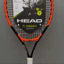 HEAD Ti. Conquest Tennis Racquet Nano Titanium Technology, Oversized Head, Lightweight O-Beam Construction, Pre-Strung Beginner & Recreational Tennis Racquet, 4 3/8" Grip
