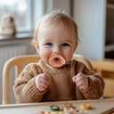 Garkoko Baby Pacifiers 0-6 Month, Breast Like Shape Soft Silicone Newborn Pacifiers 0-3 Months with Large Air Holes, BPA-Free, 5pcs