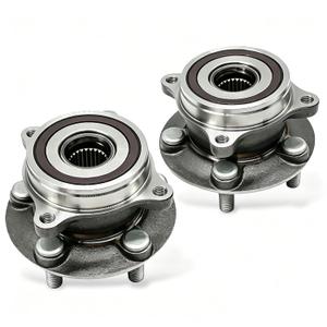 513287 Pair Front Wheel Hub Bearings Assembly Compatible with 2011-2017 CT200h 2010-2015 Prius 2012-2015 Prius Plug-in