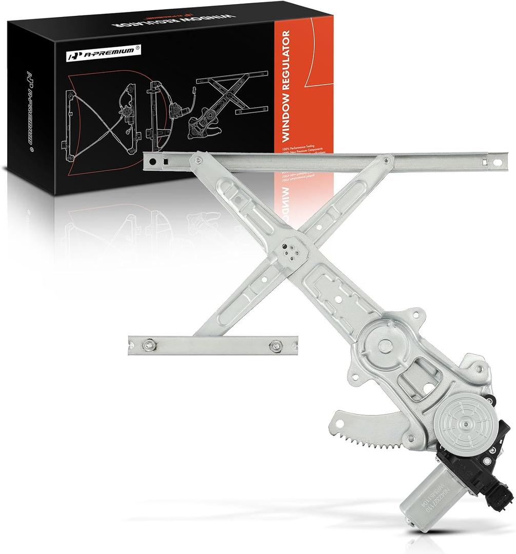 A-Premium Power Window Regulator with Motor Compatible with Nissan Murano 2009-2014 Sport Utility & Infiniti QX70 2014-2017, FX35 2009-2012, FX37 2013-2013, FX50 2011-2013, Rear Right Passenger Side