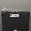 File Organizer, Fireproof File Box with Lids, Important Document Organizer Box with Lock, Portable File Folder Organizer with Handle (Black 1 Layer)