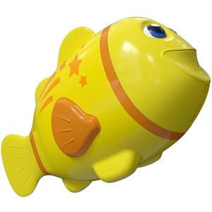 Rechargeable Swimming Fish Toy, Light up Bath Toys with Temp-Color Eyes for Baby Bath, Alive Pool Diving Toys for Kids Ages 4-8, Toddler Bathtub, Water Table