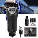 RASTP USB American Truck Simulator Shifter, Gearshift Knob for ATS & ETS2 Games Compatible with Logitech G27 G29 G920 Thrustmaster TH8A Fanatec SQ, PC Sim Racing Shifter (Style 3)