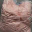 Litanika Pink Comforter Set Queen Size, 3 Pieces Lightweight Soft Fluffy Solid Bedding Set, All Season Bed Set (90x90In Comforter & 2 Pillowcases)