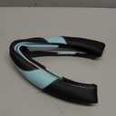 Leather Car Steering Wheel Cover, Non-Slip Car Wheel Cover Protector Breathable Microfiber Leather Universal Fit for Most Cars (Blue)