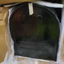 Large Mailboxes for Outside, RAINHOL Black Metal Mailbox, Galvanized Steel Post Mount Mail Box, T3 Large Capacity, 23 x 10.7 x 8.9 Inches