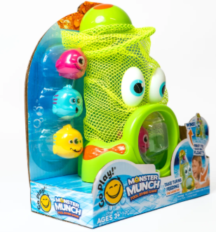 Banzai Monster Munch Pool Diving Game 7 Pcs