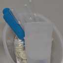 Large Silicone Resin Measuring Cups Tool Kit - Nicpro Reusable 600ml & 100ml Measure Cup, Silicone Stir Sticks Pipettes Finger Cots for Epoxy Resin Mixing, Molds, Jewelry Making, Waxing, Easy Clean (white 2)