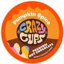 Crazy Cups Pumpkin Spice Hot Chocolate Pods, Perfect Pumpkin Hot Chocolate for Keurig K Cups Brewers, Rich Creamy Pumpkin Spice Hot Cocoa Pods for Cozy Fall Moments, 22 Count (EXP 09/22/26)