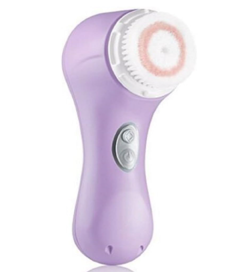 Mia 2 Sonic Facial Cleansing Brush  Electric Face Exfoliator for Deep Clean & Pore Cleansing, Waterproof & Rechargeable – Lavender