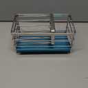 Cisily Sink Caddy Sponge Holder for Kitchen with Brush Holder and Stainless Steel Self Drain Tray, Rustproof Kitchen Sink Organizer for Sponge, Soap Dispenser Storage Accessories (Stainless Steel)