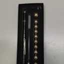 Fidget Pen, Cool Toys Pen Decompression Magnetic Metal Pen, Desk Toys Multifunctional Deformable Writing Pen, Basket Stuffers Gadgets Gift for Kids Adults (Black)