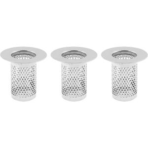 Shower Drain Strainer,304 Stainless Steel Bath Sink Strainer,Mesh Basket Floor Drain Strainer,TTZEZE Anti-Clog Bath Drain Strainer Bathtub Drain Cover 1.97x1.97''