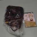 PYY Deep Wave Lace Front Wigs Human Hair Reddish Brown Deep Wave Wig 13x4 HD Lace Frontal Wigs for Women Copper Auburn Colored Wig Glueless Pre Plucked with Baby Hair 24 Inch