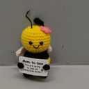 Mom to Be Gifts, Pregnancy Gifts for Expecting Mom, First Time Moms, Wife, Friend, Sister, Mommy to Be Gift, Gift for Pregnant Women, Cute Handmade Crochet Bee Support Present