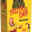 Wilder Games Hot Ones Truth or Dab The Game - Hot Sauce Included (Ages 17+)