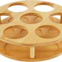 Rotating Coffee Syrup Organizer, Acrylic Syrup Bottle Holder Stand, Bottle Rotating Stand Multifunctional Syrup Bottle Holder Practical Coffee Syrup Organizer Rack for Syrup Liquor Wine