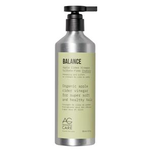AG Care Balance Apple Cider Vinegar Sulfate-Free Shampoo, 12 Fl Oz
