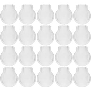 DOITOOL Earring Pads - 50 Pieces Comfort Silicone Clip-On Earring Cushions Back Pads